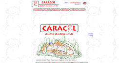 Desktop Screenshot of jeux-caracol.com